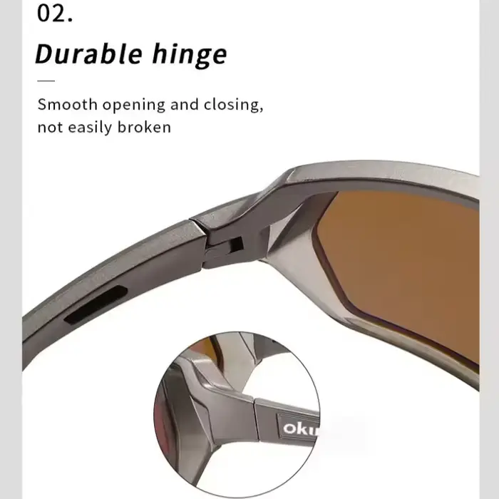 OKUMA Nouvelles lunettes de pêche d'extérieur polarisantes UV400 pour la détection des poissons