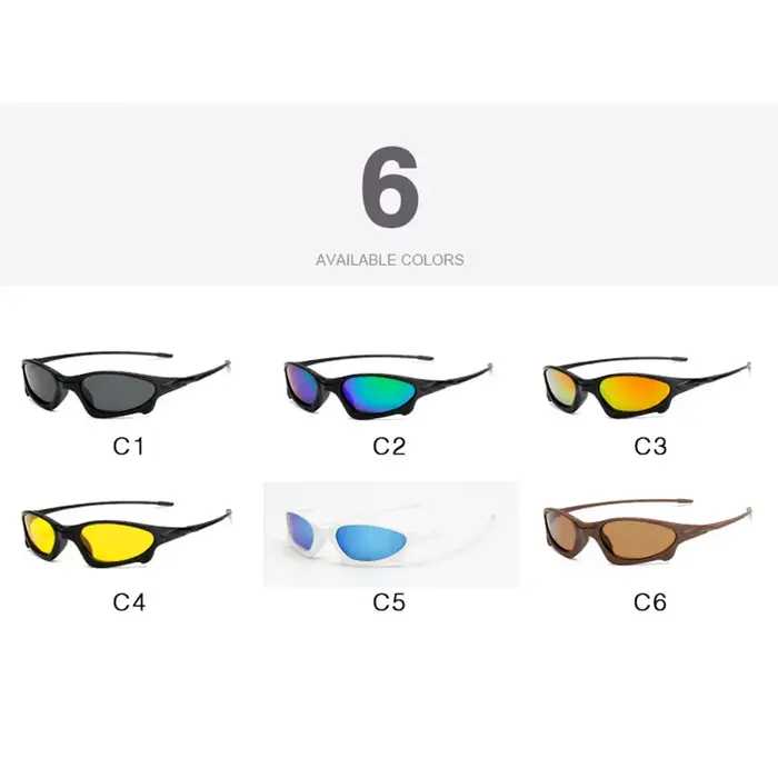 Hommes lunettes de soleil polarisées cyclisme Sports de plein air lunettes de soleil pêche course UV