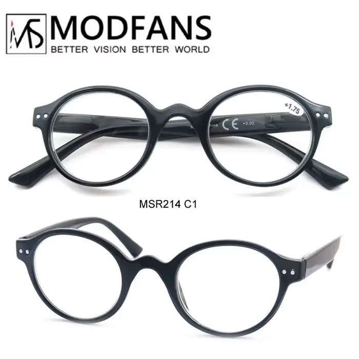 Lunettes de lecture pour hommes et femmes, rondes classiques, charnière à ressort de haute qualité, 