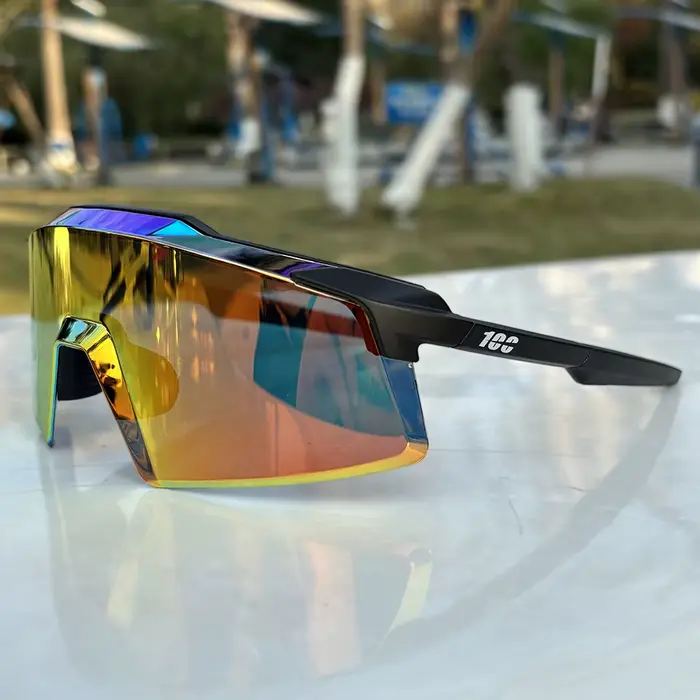 Lunettes de cyclisme UV400, lunettes de soleil de sport en plein air pour hommes, lunettes de cyclis
