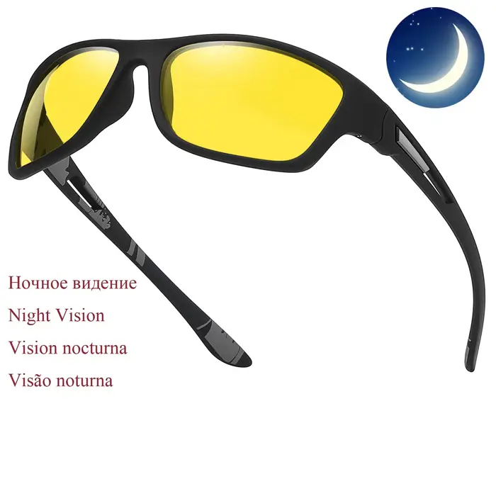 Lunettes de soleil de pêche polarisées hommes conduite nuances hommes femmes lunettes de soleil rand