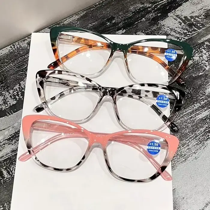 Lunettes photochromiques Design de mode pour femmes unisexe nouvelle tendance couleur changeante myopie