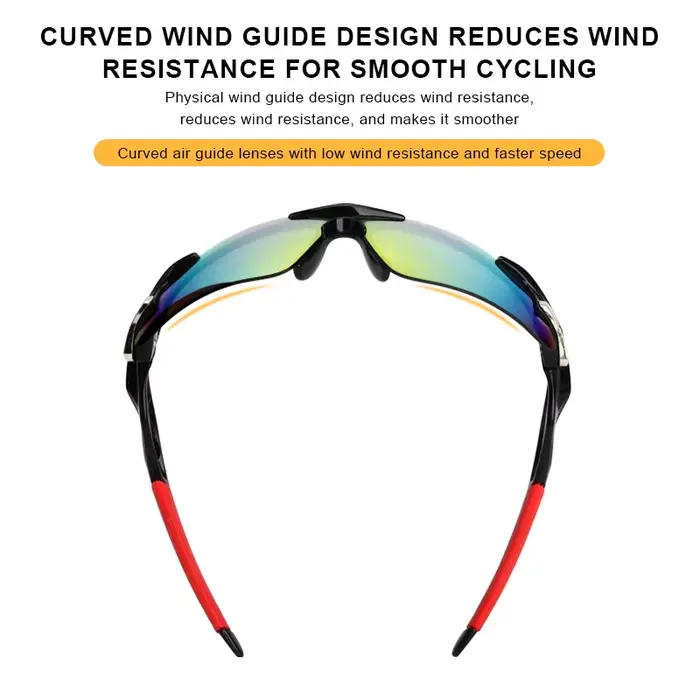 RIDERACE Sport Hommes Lunettes De Soleil Route Vélo