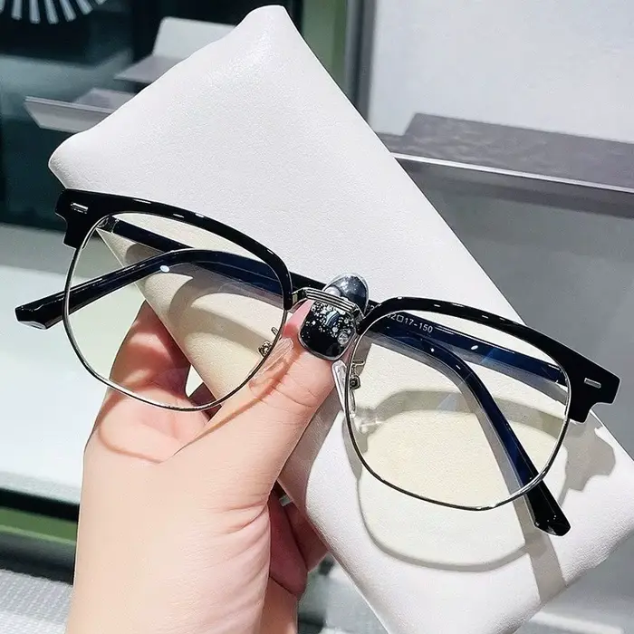 Lunettes Anti-rayonnement pour femmes et hommes, verres remplaçables, simples, carrées, Anti-rayons 