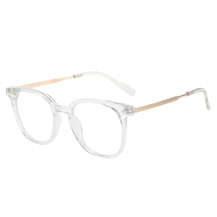 1 paire de lunettes carrées vintage marron, amincissantes pour le visage, élégantes pour les trajets