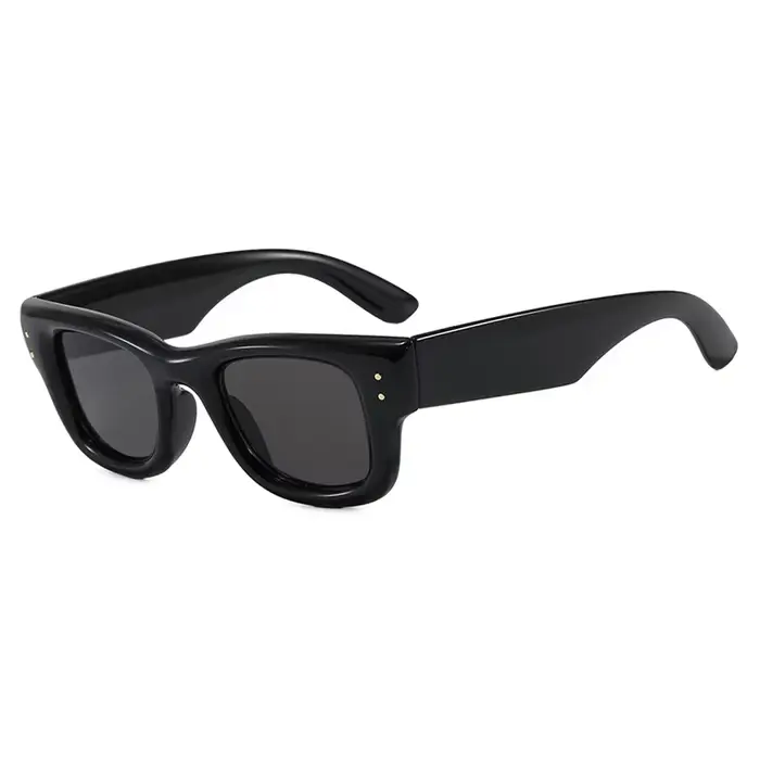 Lunettes de soleil carrées de style coréen pour hommes et femmes, nouveau modèle pour visages ronds,