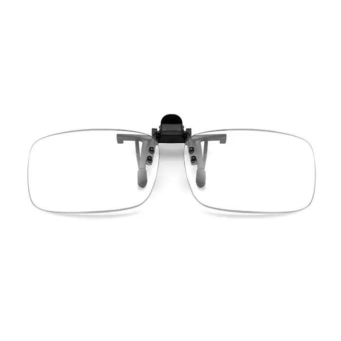 Loupe à Clip sur lentilles sans monture en verre, lunettes de lecture pour hommes, lunettes de solei