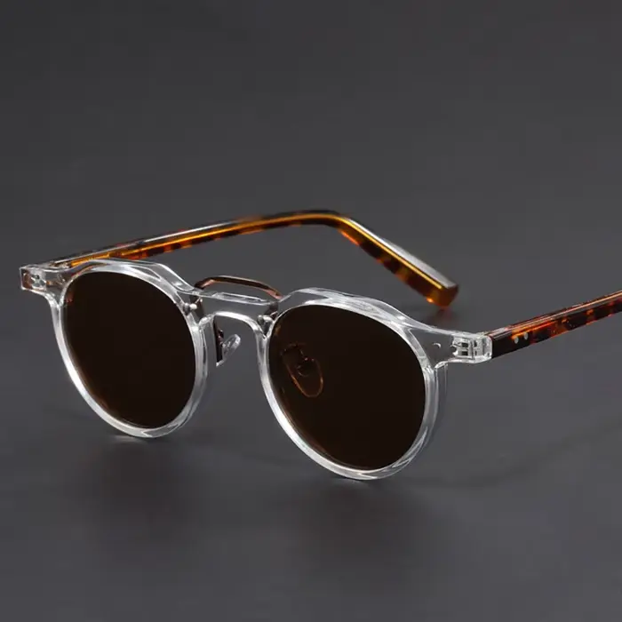 Lunettes japonaises transparentes Vintage hommes