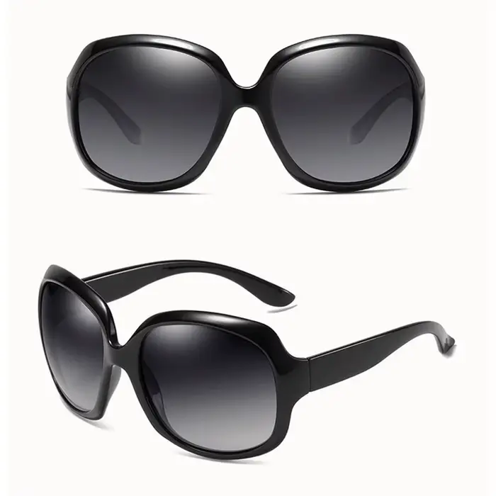Lunettes de soleil polarisées pour femmes et hommes, lunettes classiques, lunettes rétro vintage, nu