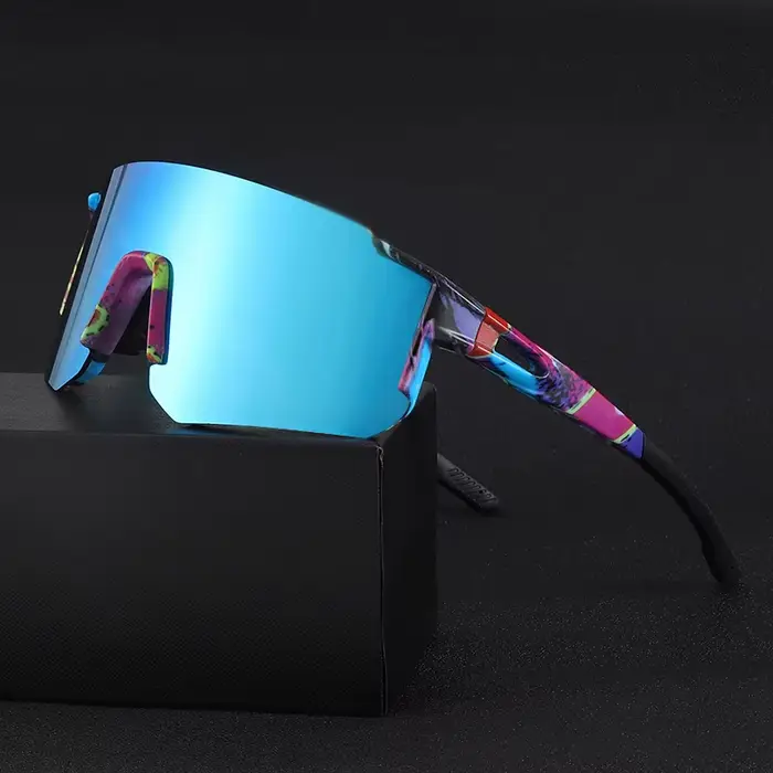 REXXAR Nouvelles Lunettes de Cyclisme, Lunettes de Soleil pour Vélo Homme, Protection UV400, Lunette