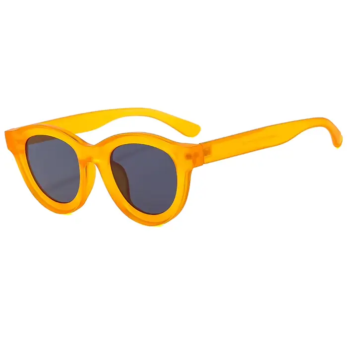 Lunettes de soleil ovales épaisses pour hommes et femmes, marque Punk rétro, Design minimaliste, nua