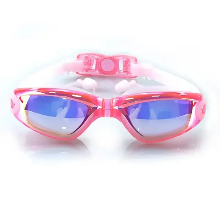 Lunettes de natation pour adultes, anti-buée, protection UV, pour hommes et femmes, étanches, avec b