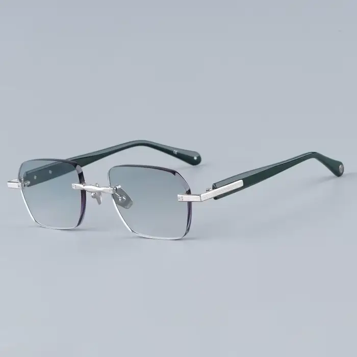 Lunettes de soleil carrées sans monture JOHN DALIA