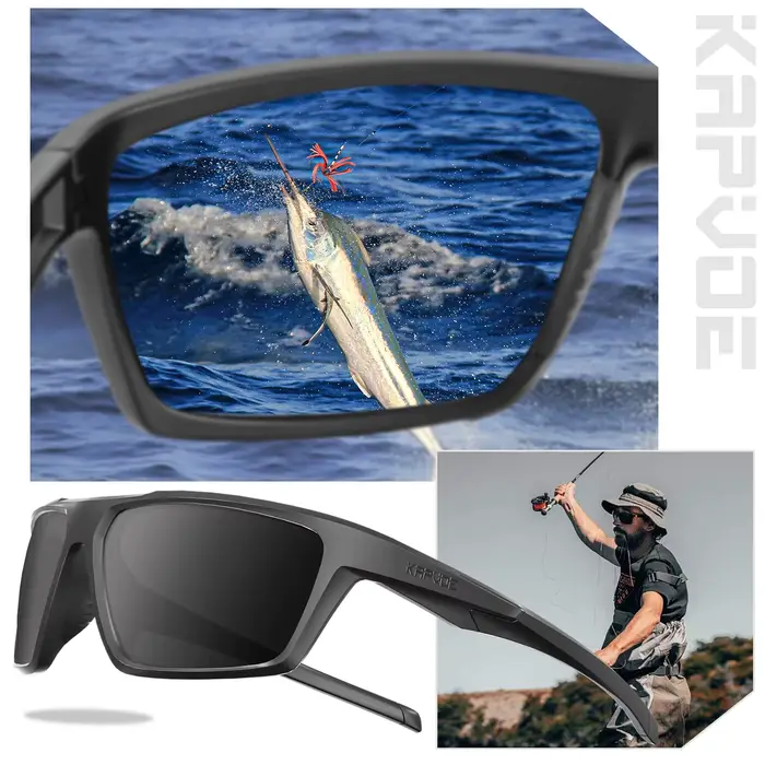 Lunettes de soleil polarisées KAPVOE pour la randonnée