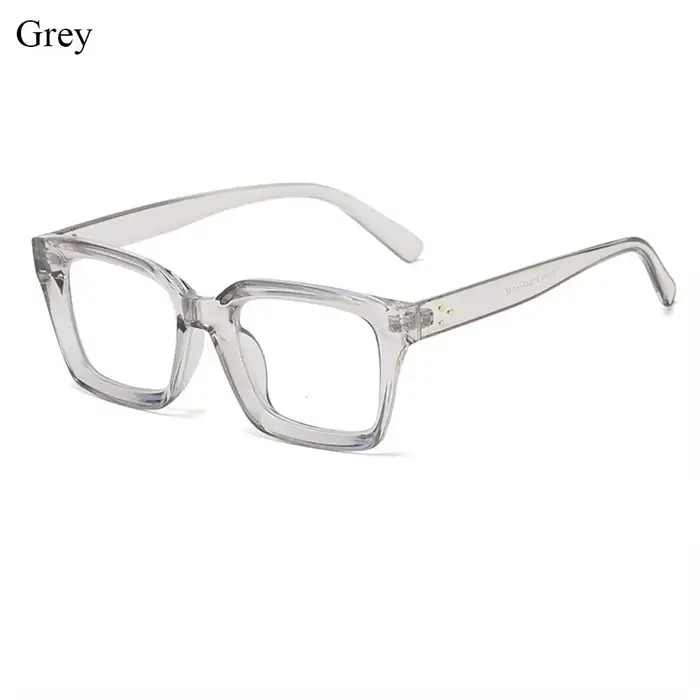 Lunettes Anti-lumière bleue carrées surdimensionnées, tendance, Vintage, colorées, pour ordinateur, 