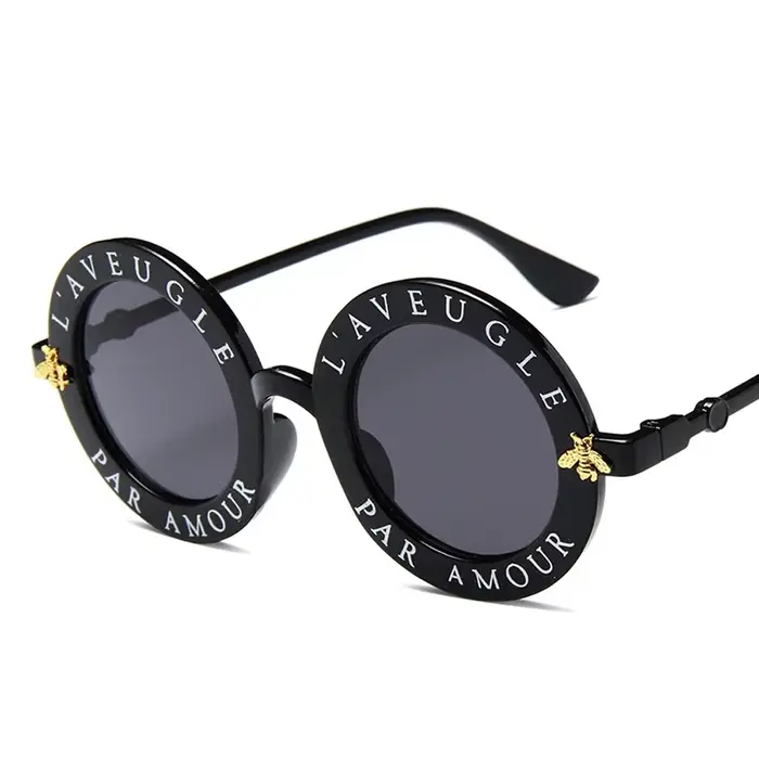 Petites lunettes de soleil rondes pour femmes