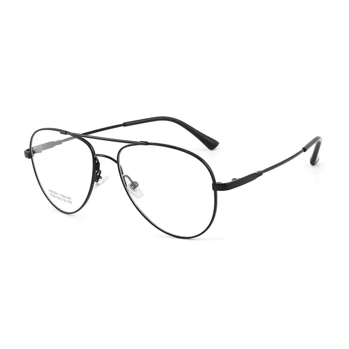 Lunettes de prescription tendance pour hommes, verres optiques à monture en titane avec recette, myo