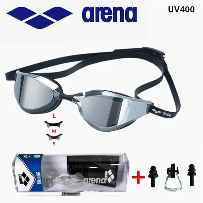 ARENA – lunettes de natation haute définition pour adultes, étanches, Anti-buée, Protection UV400, équipement de compétition et d'entraînement