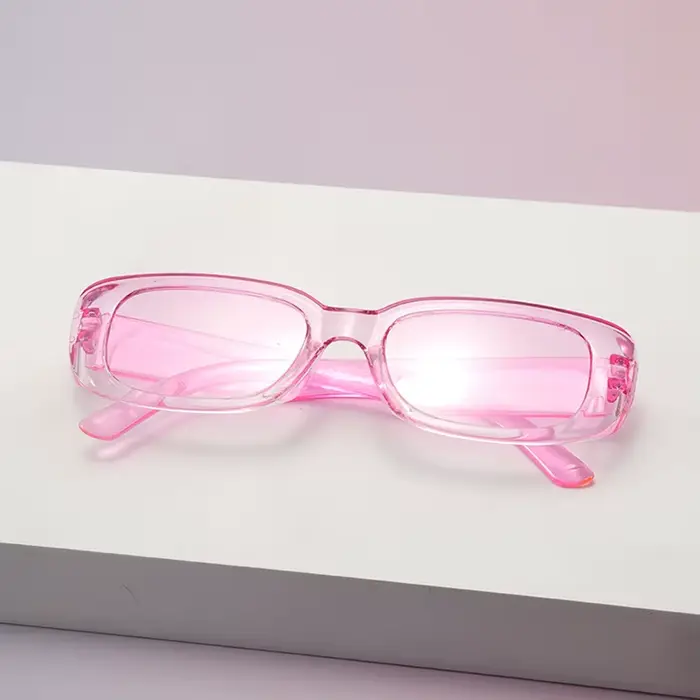 Vente en gros nouvelle mode couleur bonbon petite monture lunettes de soleil hommes lunettes de sole