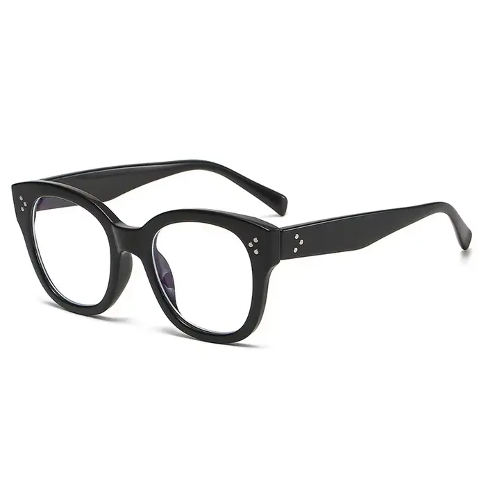 Grandes lunettes carrées anti-lumière bleue pour hommes et femmes, plein cadre, rétro, optique, ordi