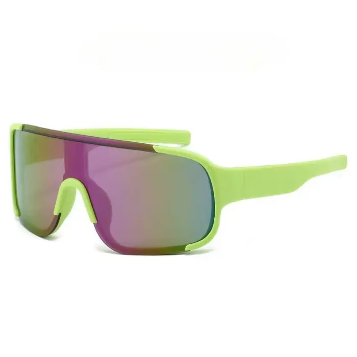 Lunettes pour enfants mode grand cadre lunettes de sport de plein air lunettes de soleil coupe-vent 