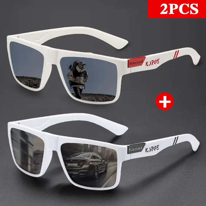 KAROS 2 pièces ensemble de lunettes de Sport polarisées pour hommes et femmes
