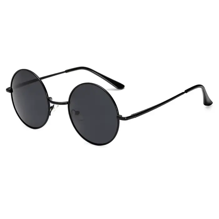 Lunettes De soleil polarisées rondes rétro pour hommes et femmes, marque De styliste, monture métall