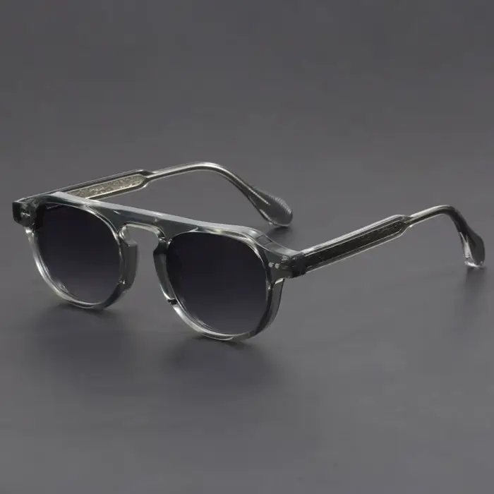 Lunettes en acétate de écaille de tortue pour hommes et femmes, lunettes vintage authentiques, nuanc