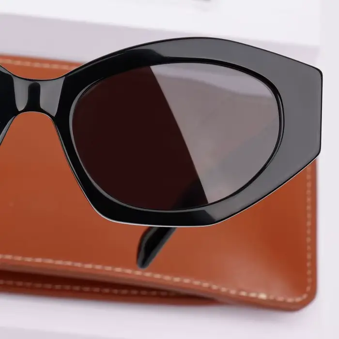 Lunettes de soleil tendance en acétate pour femmes et hommes