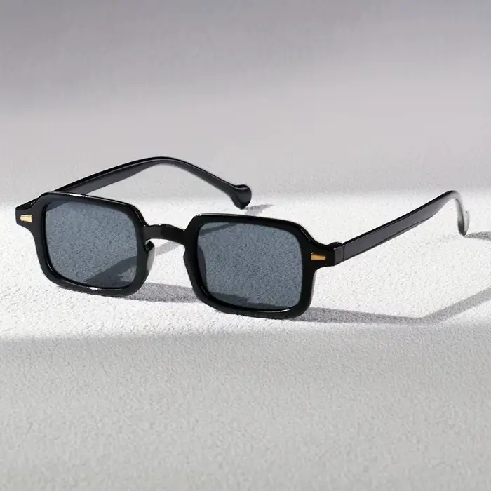 Lunettes de soleil carrées rétro pour femmes, Vintage, Protection UV400, nuances tendance, Style à l