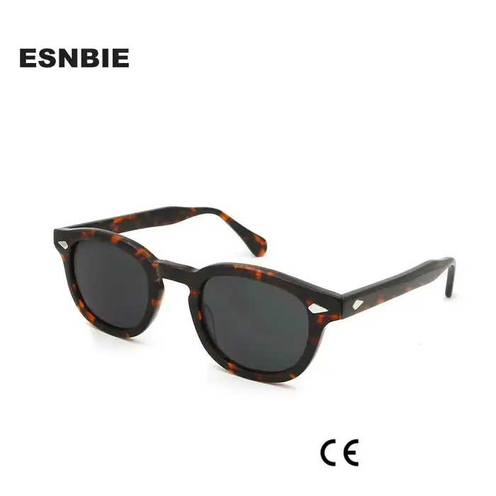 ESNBIE – lunettes De soleil ovales en acétate pour hommes et femmes