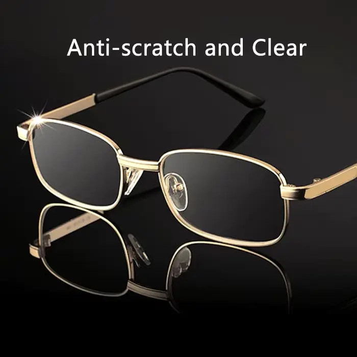 Lunettes de lecture en verre pour hommes et femmes
