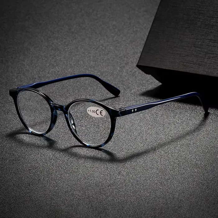 Lunettes rondes vintage de style décontracté