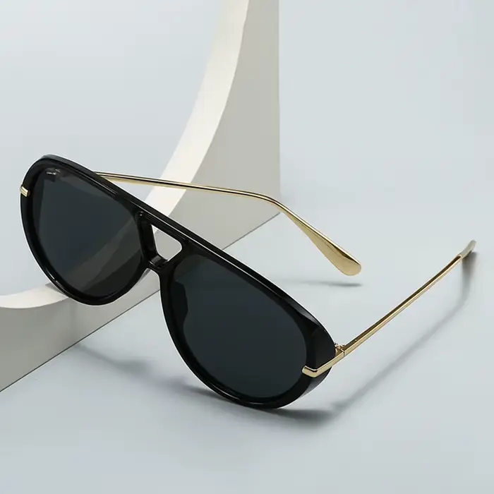 Lunettes De soleil rondes Vintage à monture métallique pour femmes et hommes