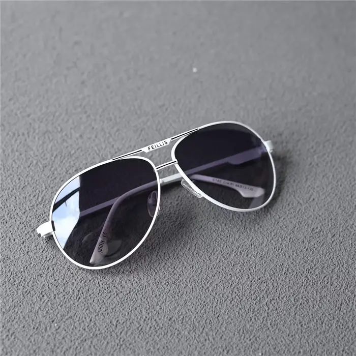 Janvancy-Lunettes de soleil blanches pour hommes et femmes, unisexe, pilote d'aviation, design class