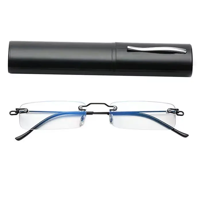 Sighttoo Anti-lumière bleue lunettes de lecture sans monture nouveaux lecteurs revêtement ultraléger