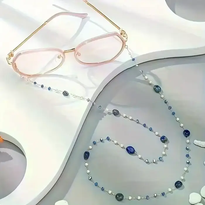 Chaîne de lunettes faite à la main pour l'été