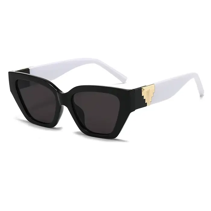 2025 luxe Glamour marque femmes lunettes de soleil élégant oeil de chat mode dames lunettes tendance