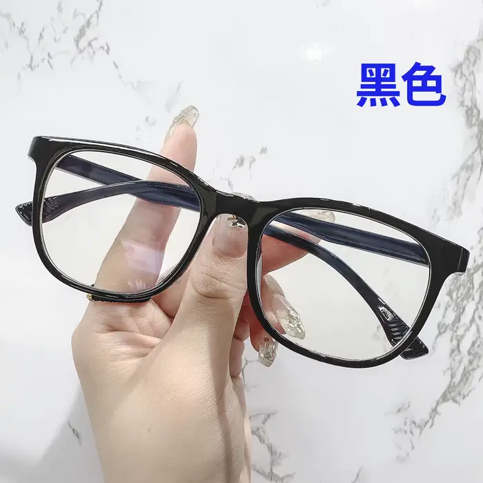 Lunettes d'ordinateur transparentes, monture PC, pour femmes et hommes, anti-lumière bleue, verres c