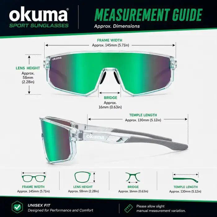 Lunettes de soleil de sport OKUMA