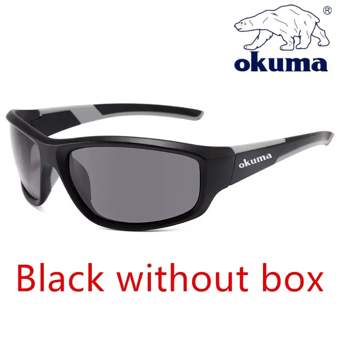 Lunettes de soleil polarisées Okuma pour la pêche, protection solaire, sports de plein air, cyclisme
