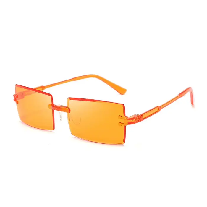 Lunettes de soleil sans bords, nuances de styliste, marque de luxe, pour plage, été, mode voyage