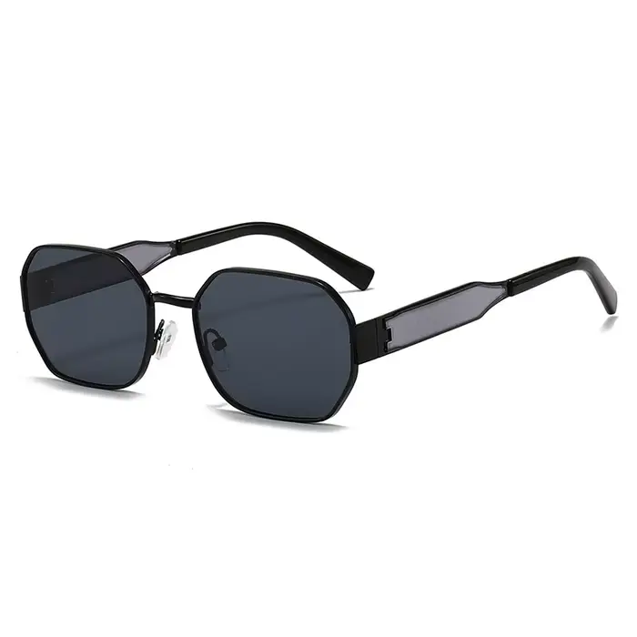 Lunettes de soleil de mode pour femmes 2026 – Lunettes de luxe vintage à monture métallique pour la