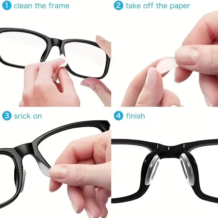 Coussinets de nez pour lunettes