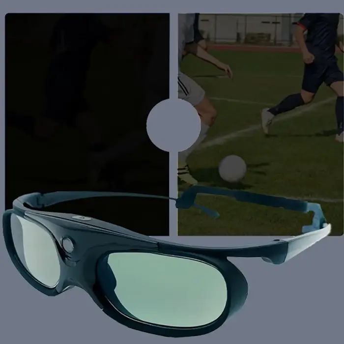 Lunettes réflexe Coordination oculaire Interférence visuelle entraînement tête haute Football basket-ball technologie