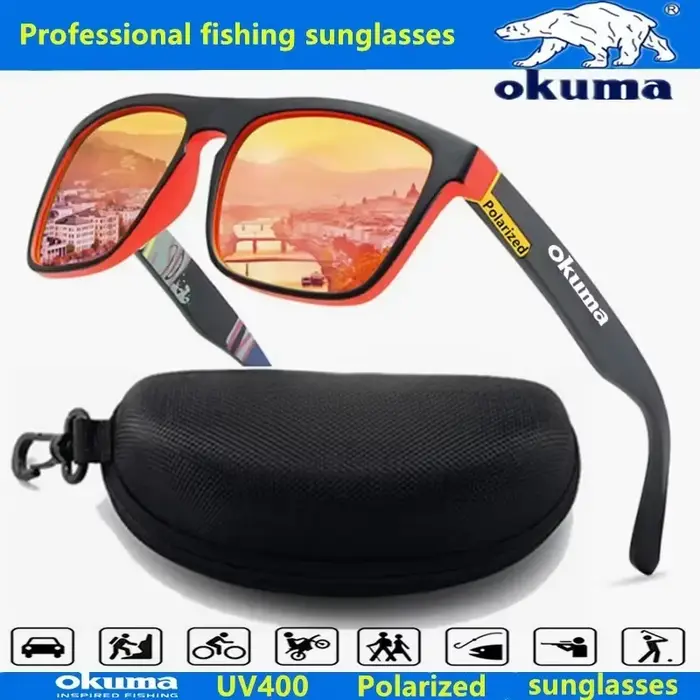 Okuma-lunettes polarisées UV400 pour hommes et femmes