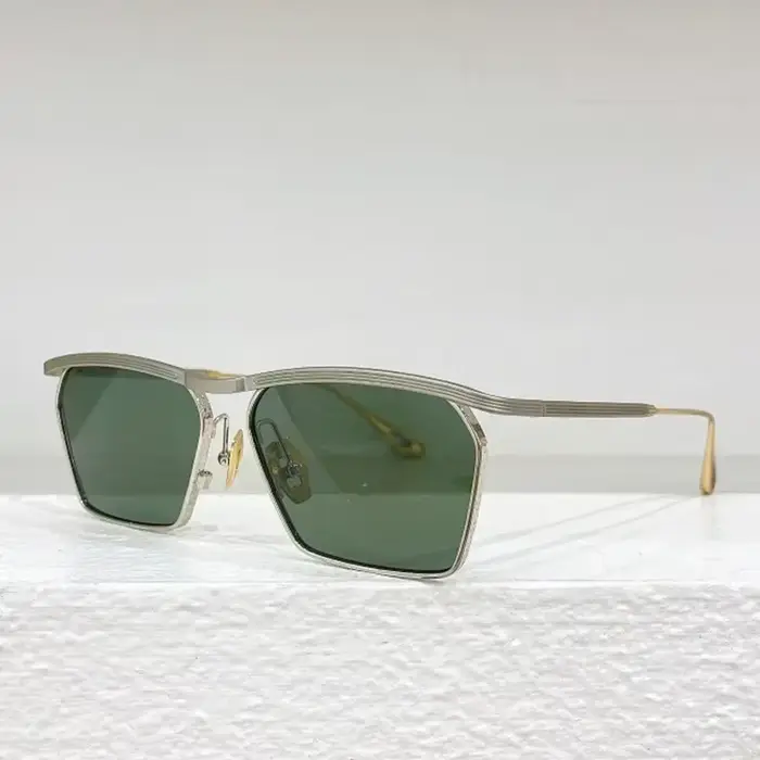 JMM BRESSON Lunettes de soleil carrées en alliage pour hommes et femmes Marque de créateur faites à 