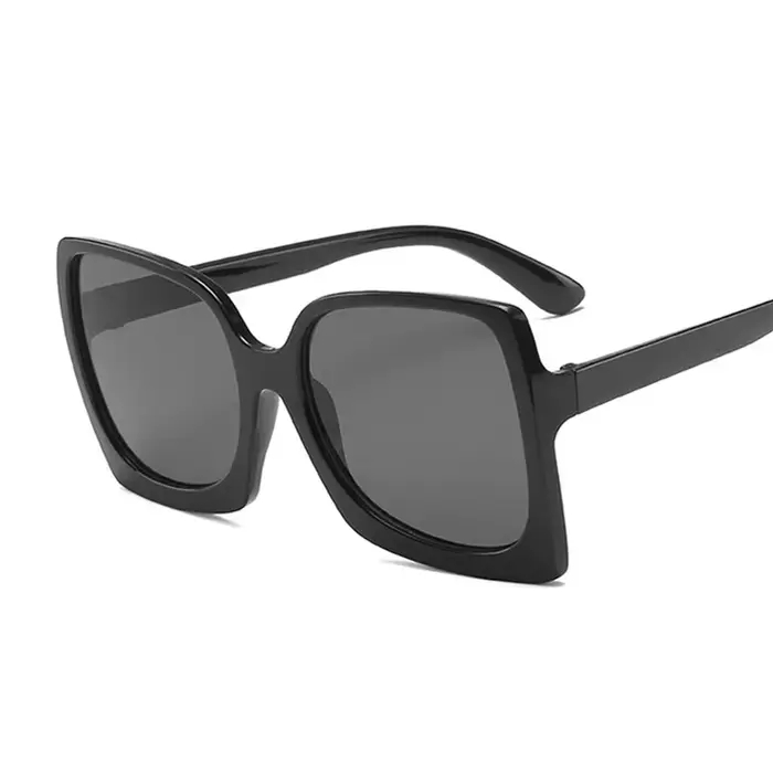 Lunettes De soleil carrées surdimensionnées pour femmes, marque De mode De styliste, grand cadre rét