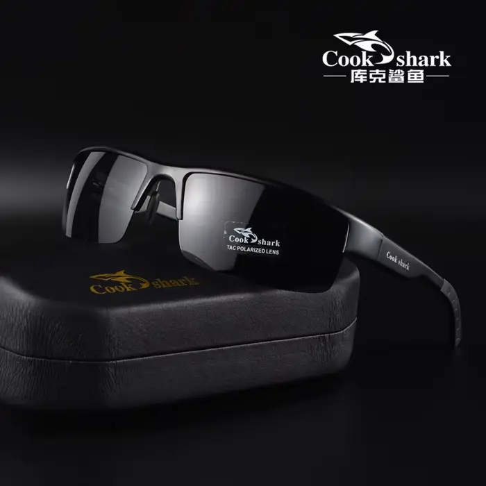 Lunettes de soleil Cook pour hommes conduisant avec lunettes de soleil à décoloration résistantes au