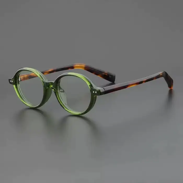 UVLAIK mode petites lunettes ovales cadre hommes femmes Vintage Anti lumière bleue lunettes optique 
